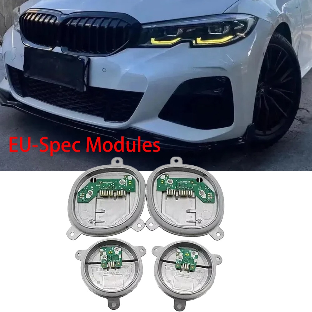 Outdoor Lighting Yellow - แผงไฟหน้า LED แบบ Angel Eye สีเหลืองสำหรับ