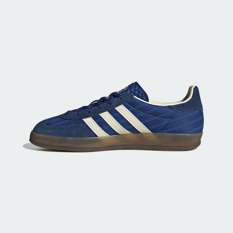 Outdoor Lighting Hong Kong - Adidas Originals JS1410 รองเท้าผ้าใบผู้หญิงสไตล์เรโทร สีน้ำเงินเข้ม หนังผสม