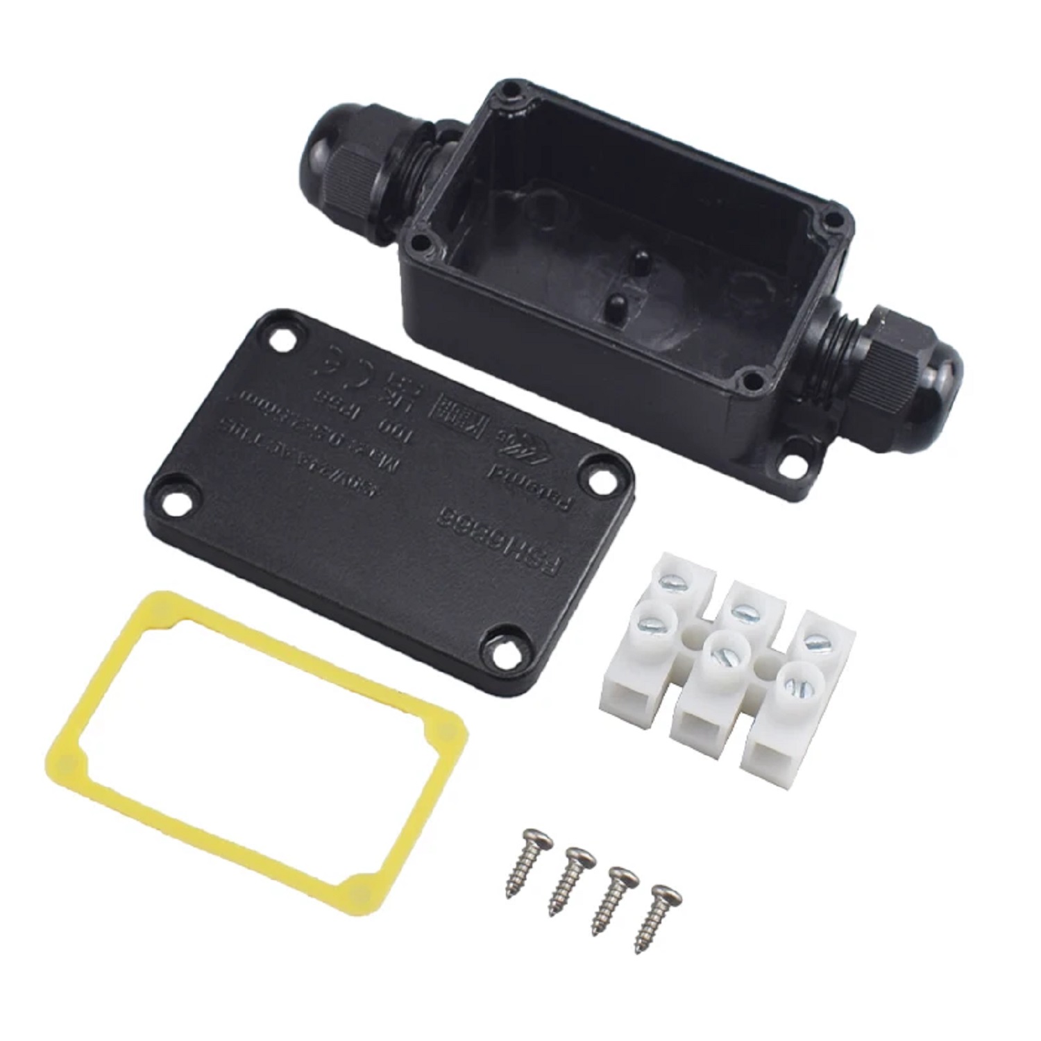 Outdoor Lighting Wire Connectors - กล่องรวมสายไฟกันน้ำสำหรับใช้งานภายนอกอาคาร 2 ทาง มาตรฐาน IP66 พร้อมขั้วต่อ