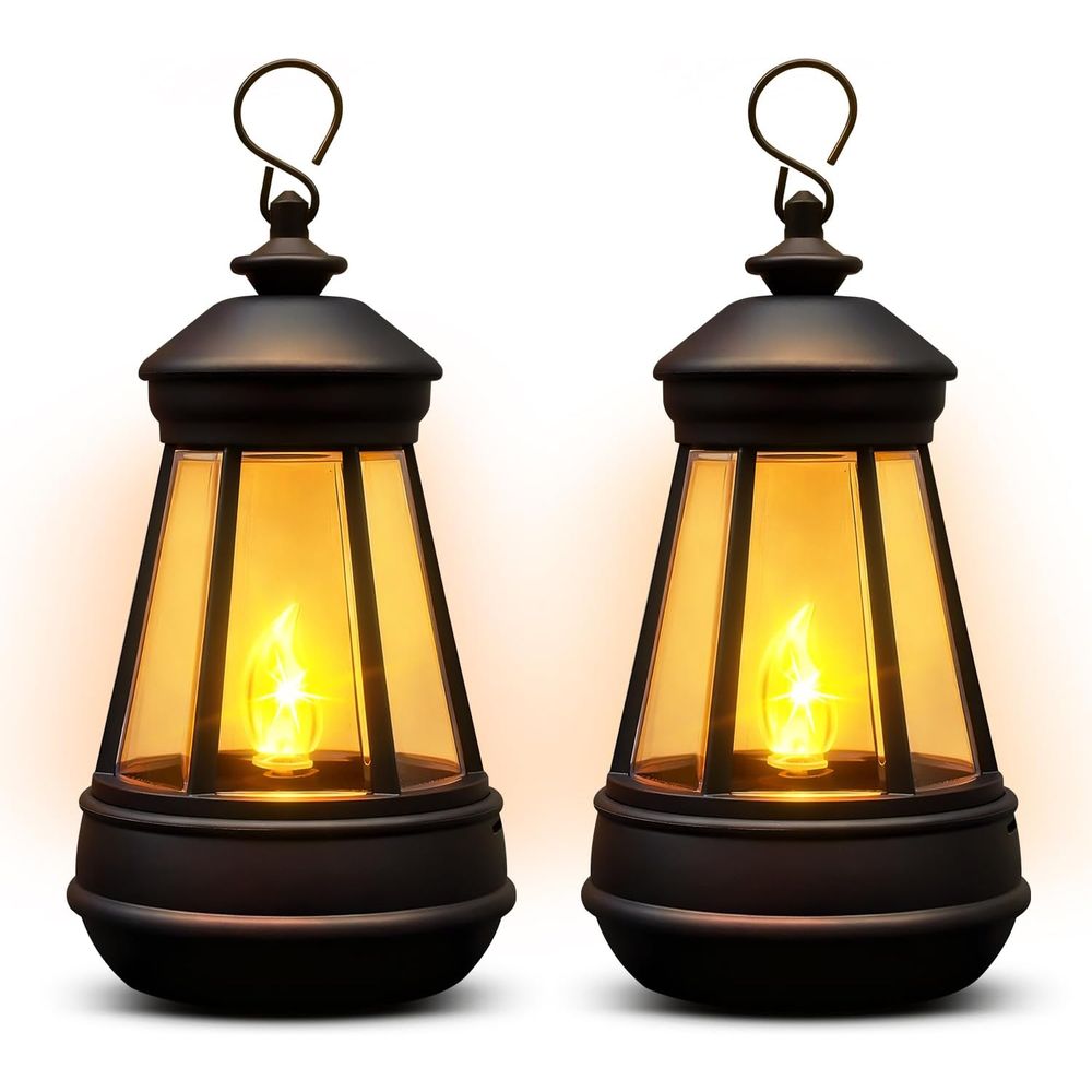 Outdoor Lighting Glass Replacement - อะไหล่ไฟตะเกียงขนาดเล็กหรือรูปปั้นกลางแจ้ง, ไฟแขวนกันน้ำสำหรับตกแต่งสวน, แสงสีขาวอบอุ่น