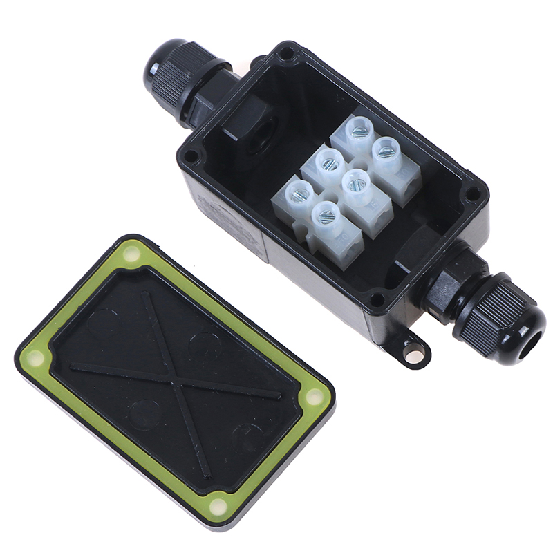 Outdoor Lighting Wire Connectors - 2 ทิศทางกลางแจ้งกันน้ํา IP66 สายไฟเชื่อมต่อกล่อง Terminal 450V