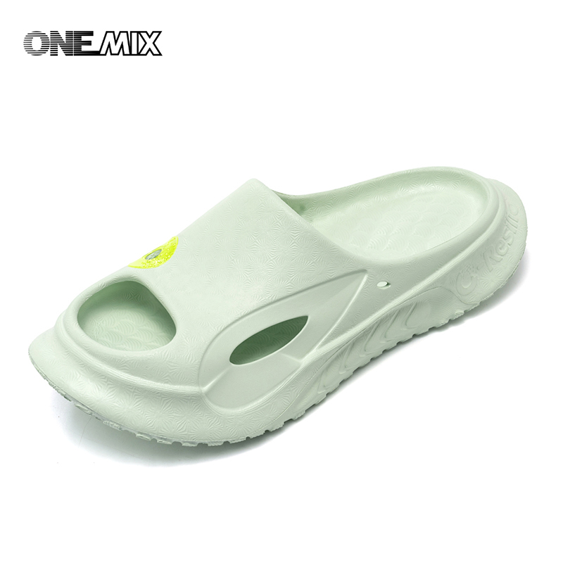 Outdoor Lighting High Quality - Onemix รองเท้าแตะใส่ในบ้านสำหรับฤดูร้อน, รองเท้าแตะชายหาดกันลื่นใส่สบายสำหรับกลางแจ้งเหมาะสำหรับใส่ในบ้านรองเท้าแตะของผู้หญิงที่มีคุณภาพสูงใส่ในบ้านแฟชั่นสำหรับผู้ใหญ่ชาย