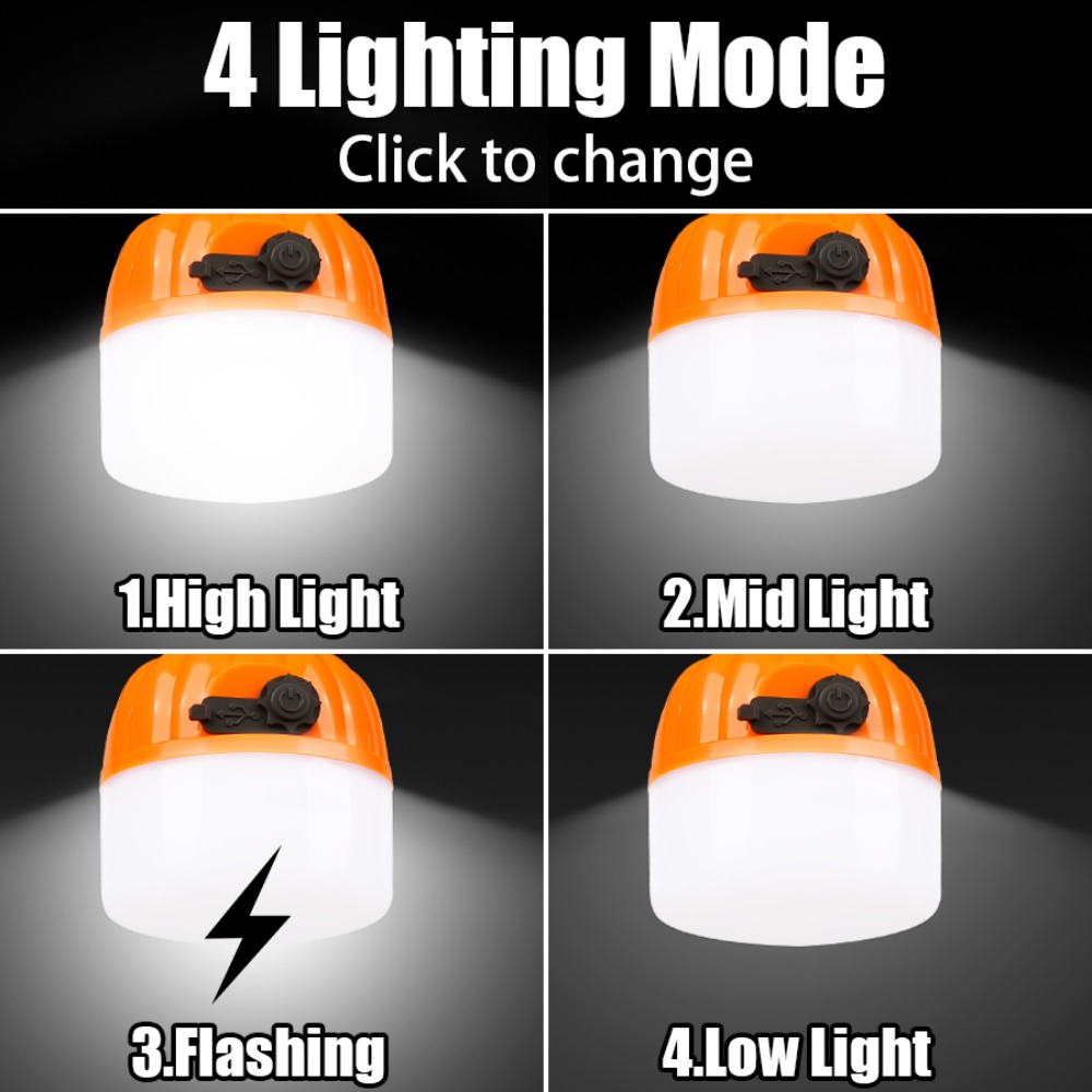โคมไฟตั้งแคมป์ขนาดเล็กแบบพกพา  - Outdoor Lighting Lanterns บทวิจารณ์และราคา