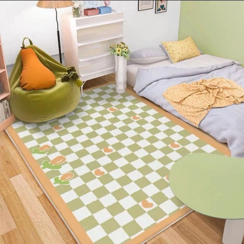 สีชมพูสีฟ้า Checkerboard พรมข้ - Outdoor Lighting Online บทวิจารณ์และราคา