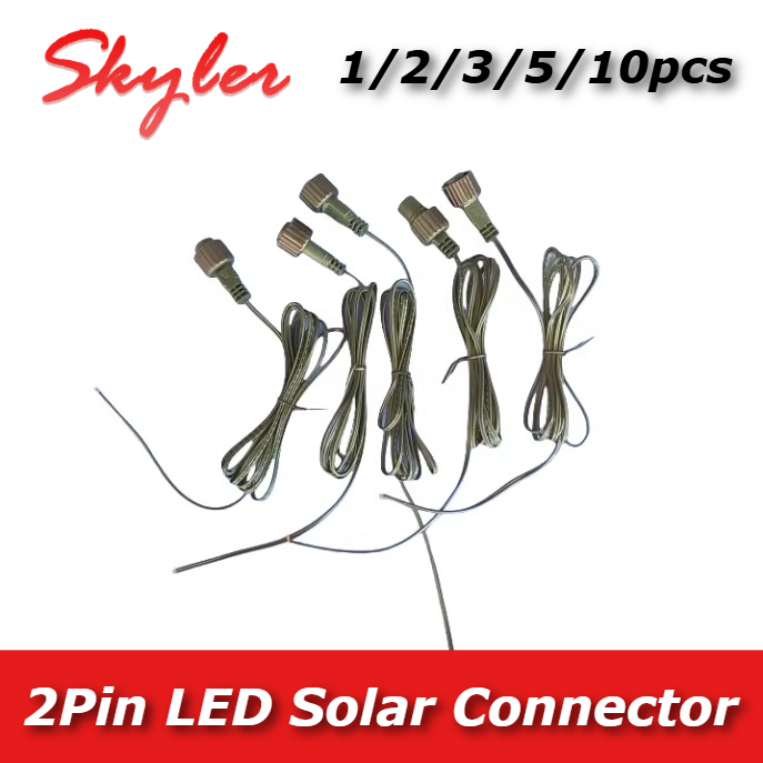 ขั้วต่อ LED 2 พิน พร้อมสายเชื่ - Outdoor Lighting Wire Connectors บทวิจารณ์และราคา