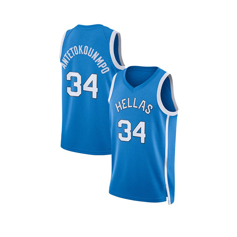 เสื้อบาสเก็ตบอล 2024 HELLAS 34 - Outdoor Lighting Jersey บทวิจารณ์และราคา