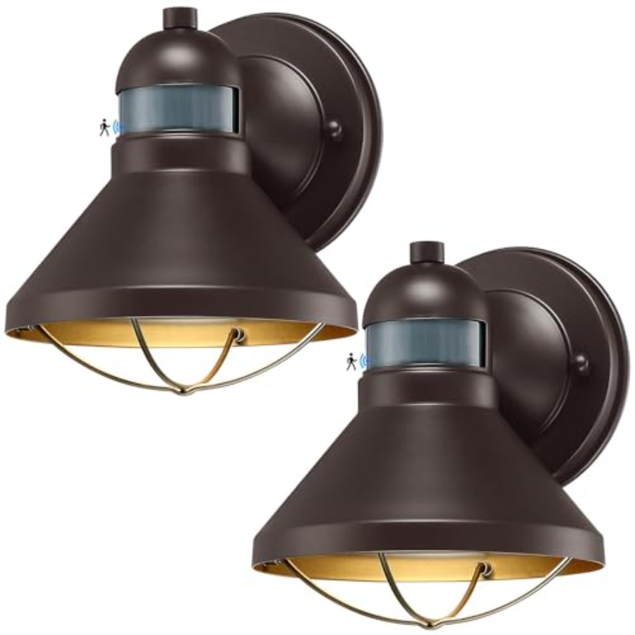 ไฟติดผนัง LED แบบเซ็นเซอร์ตรวจ - Solar Wall Sconce บทวิจารณ์และราคา