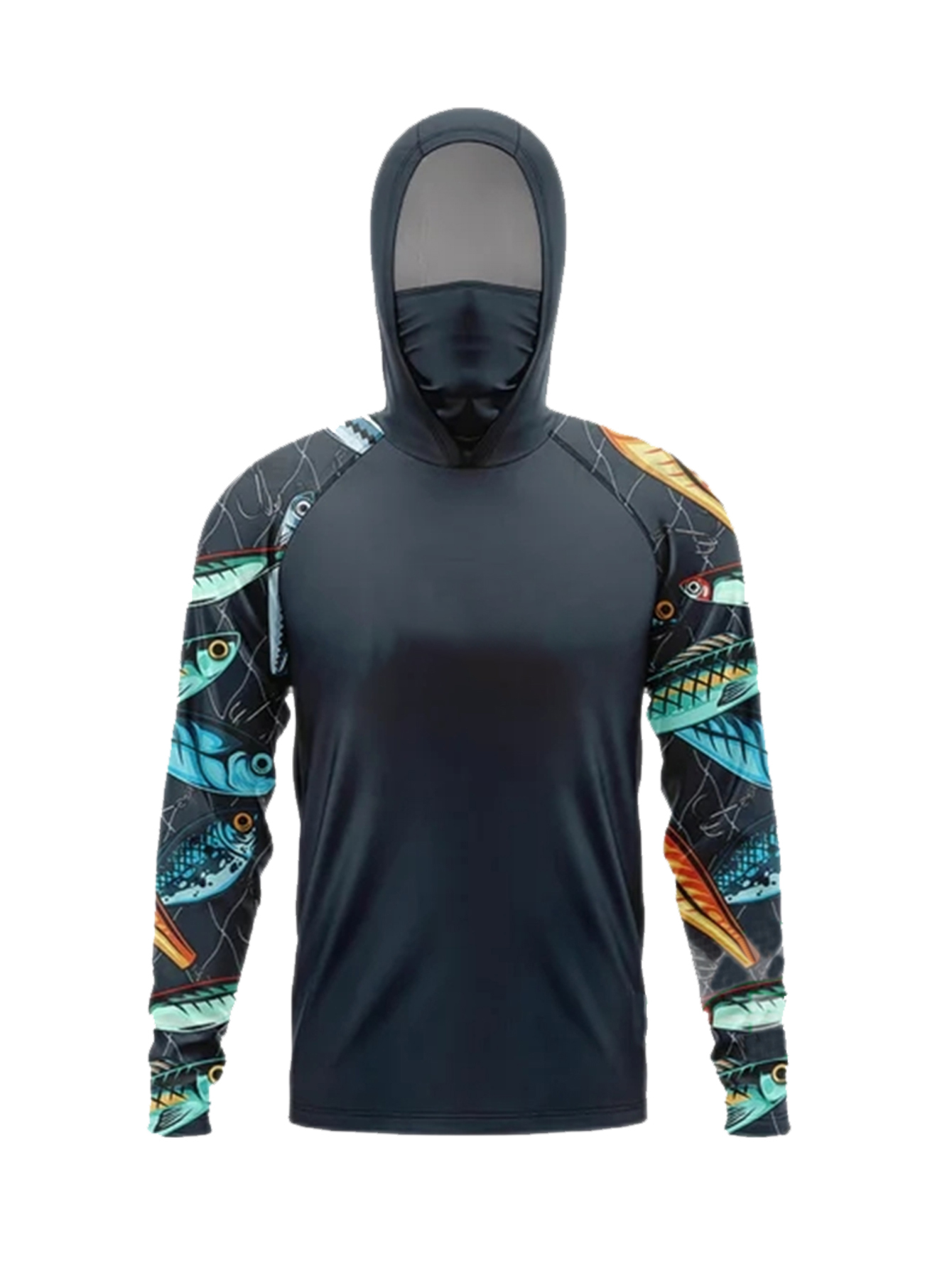 เสื้อตกปลาผู้ชายลายพรางสีฟ้าอ่ - Outdoor Lighting Jersey บทวิจารณ์และราคา