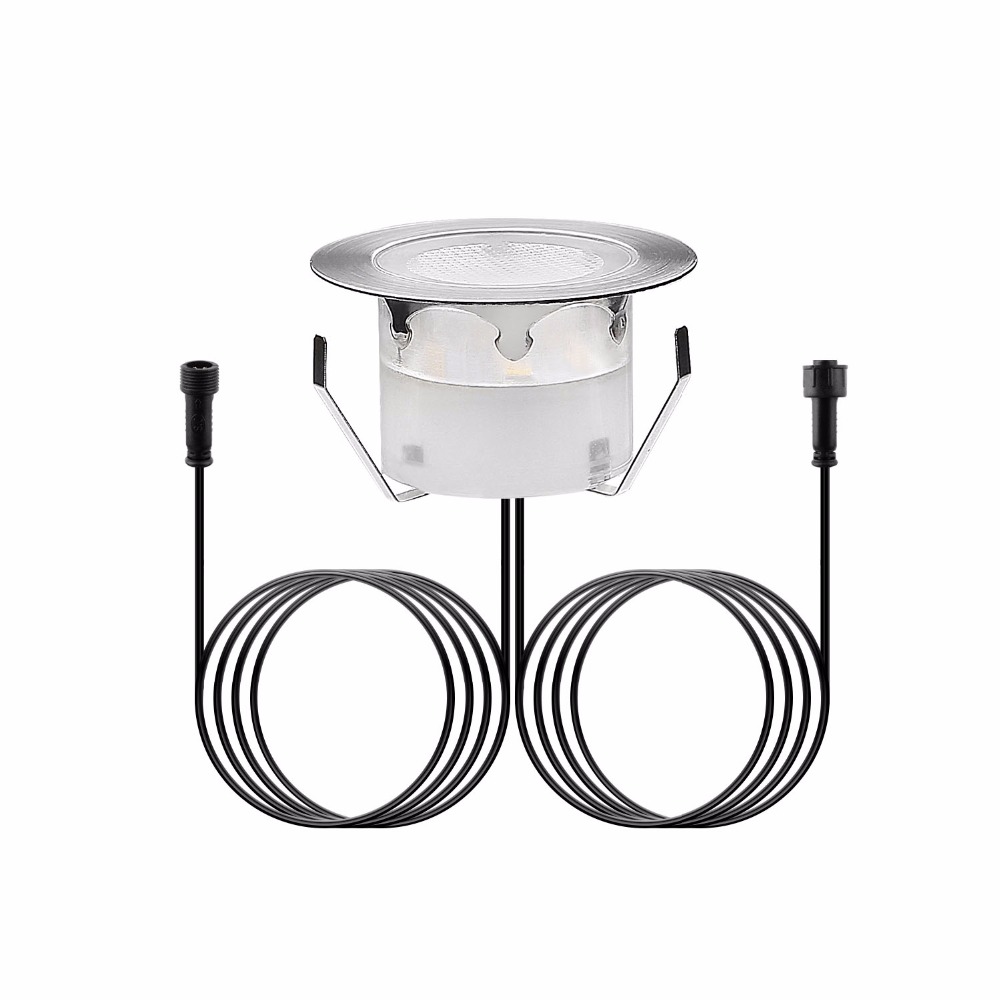 ไฟ LED สำหรับพื้น QACA 6 ชิ้น  - Outdoor Lighting Kits Low Voltage บทวิจารณ์และราคา