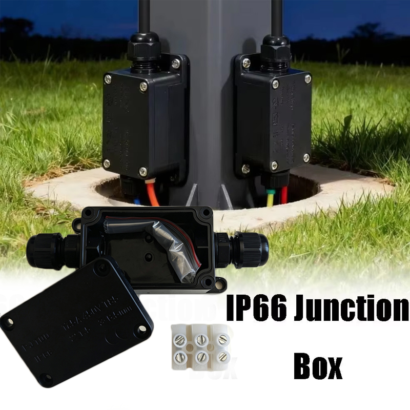 1 ชิ้น 2 ทางกันน้ำกลางแจ้ง IP6 - Outdoor Lighting Wire Connectors บทวิจารณ์และราคา