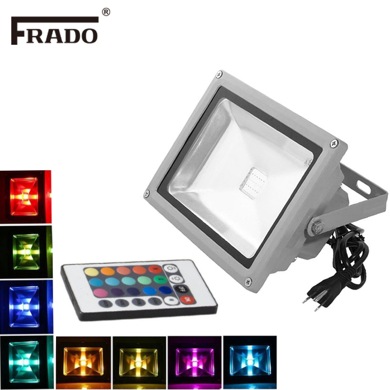 ไฟ LED RGB 10W ไฟสปอร์ตไลท์ภาย - Outdoor Lighting Uk บทวิจารณ์และราคา