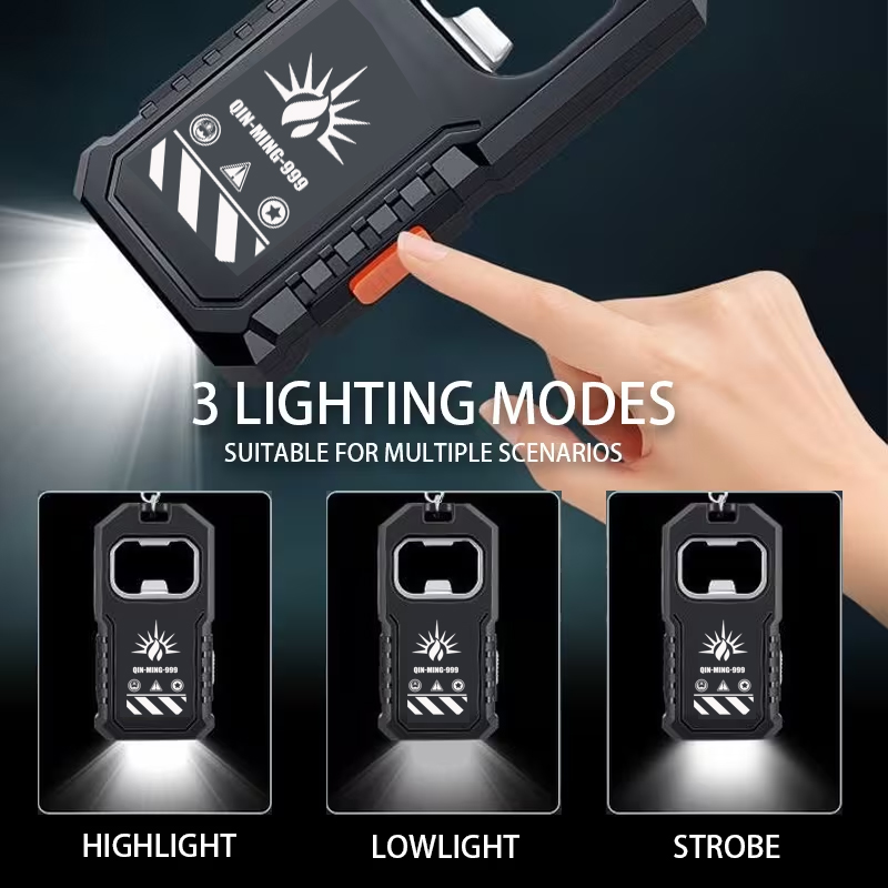 ไฟฉายพวงกุญแจ LED COB แบบพกพา  - Outdoor Lighting Lanterns บทวิจารณ์และราคา