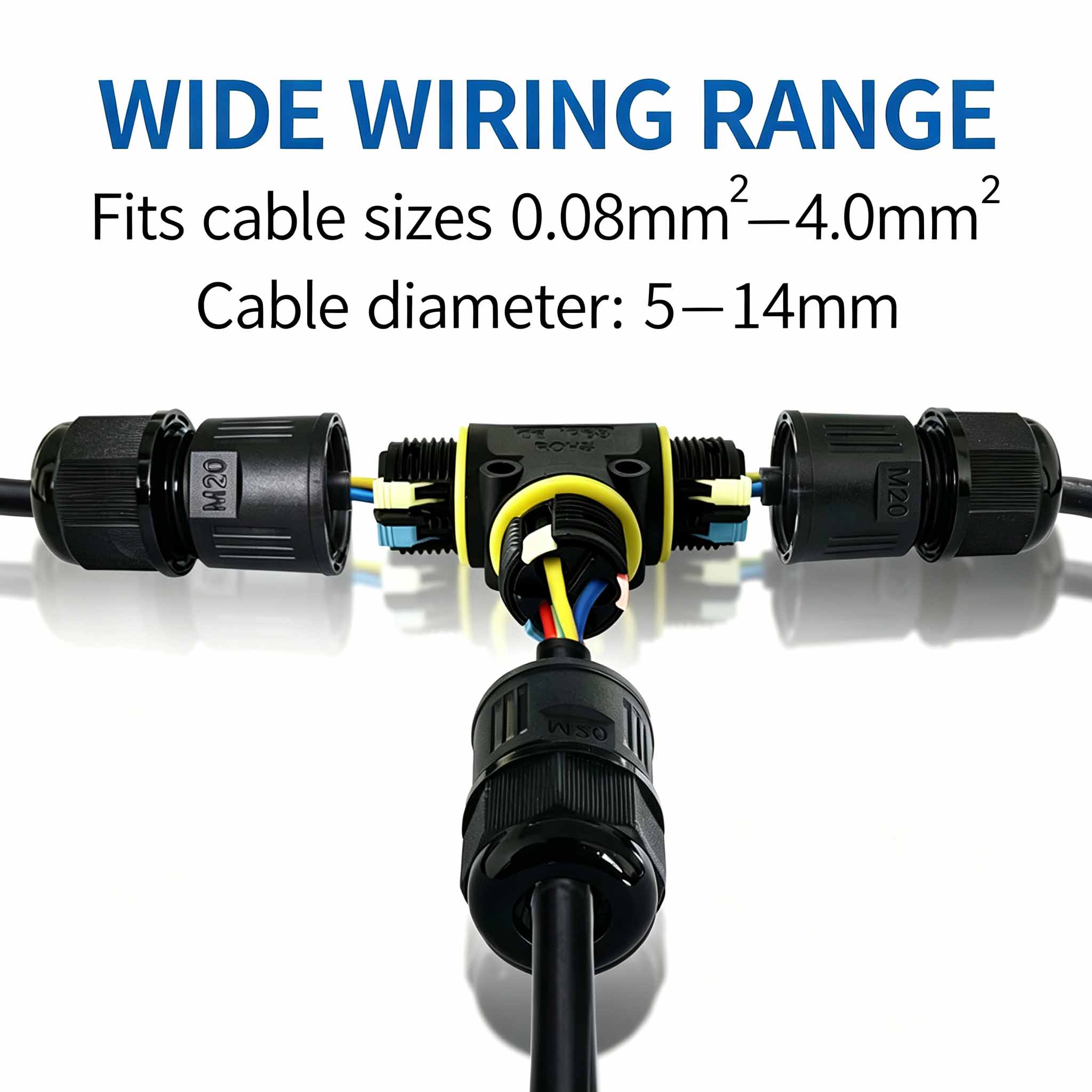 ขั้วต่อสายเคเบิลแบบ T กันน้ำ I - Outdoor Lighting Wire Connectors บทวิจารณ์และราคา