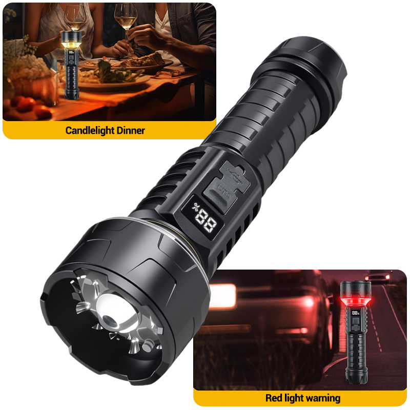 ไฟฉาย LED แบบ COB แบบชาร์จไฟได - Outdoor Lighting Lanterns บทวิจารณ์และราคา