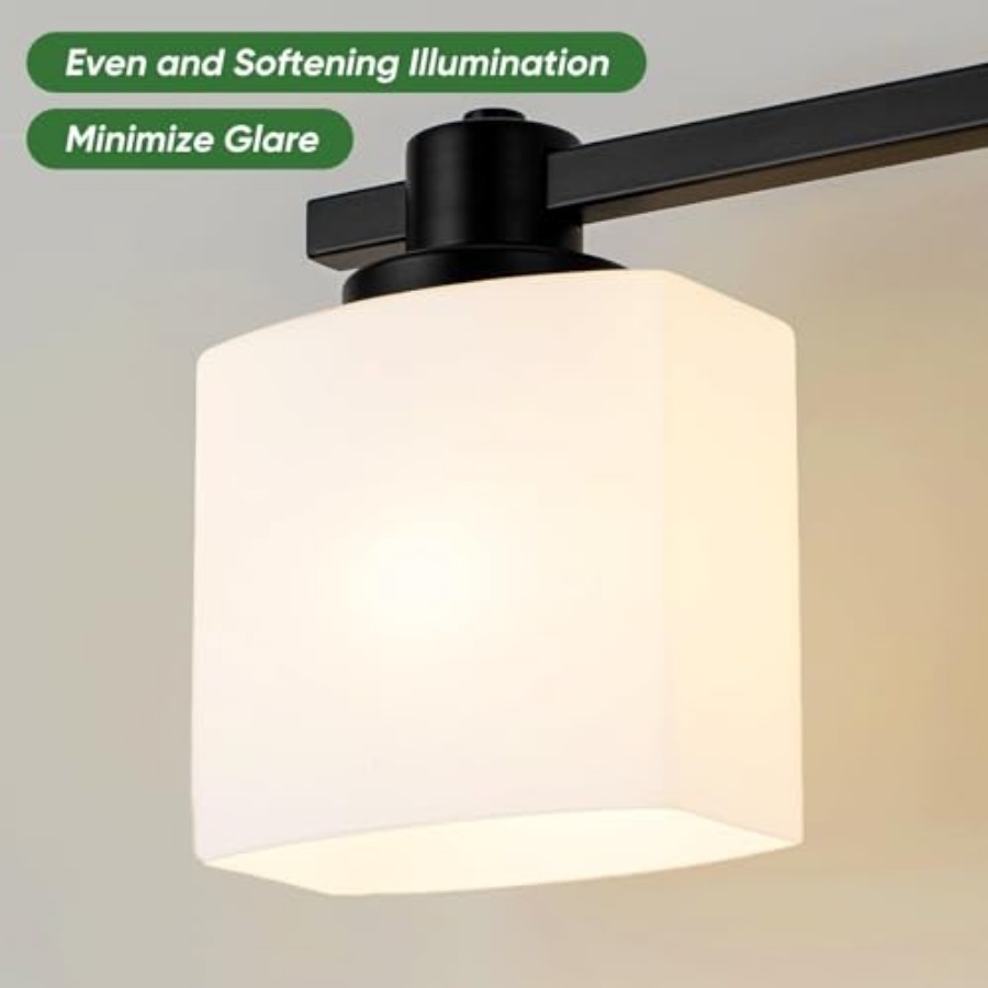โคมไฟห้องน้ำเหนือกระจก 2 ดวง โ - Solar Wall Sconce บทวิจารณ์และราคา