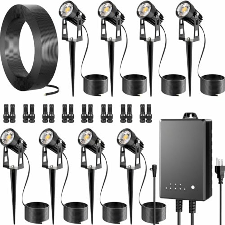 ชุดไฟส่องสว่างภูมิทัศน์กลางแจ้ - Outdoor Lighting Kits Low Voltage บทวิจารณ์และราคา