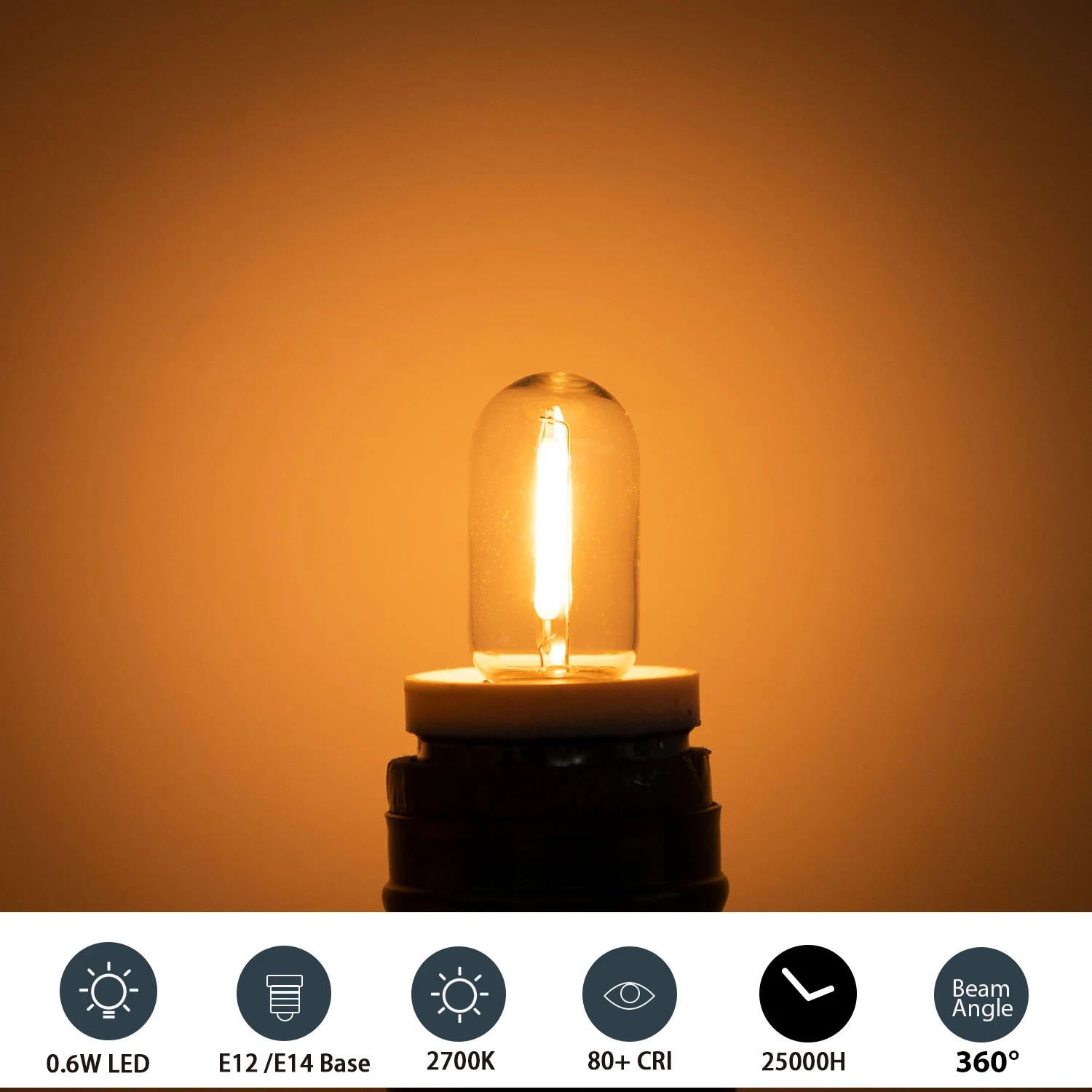 25 ชิ้น LED T16 0.6 วัตต์เปลี่ - Outdoor Lighting Glass Replacement บทวิจารณ์และราคา
