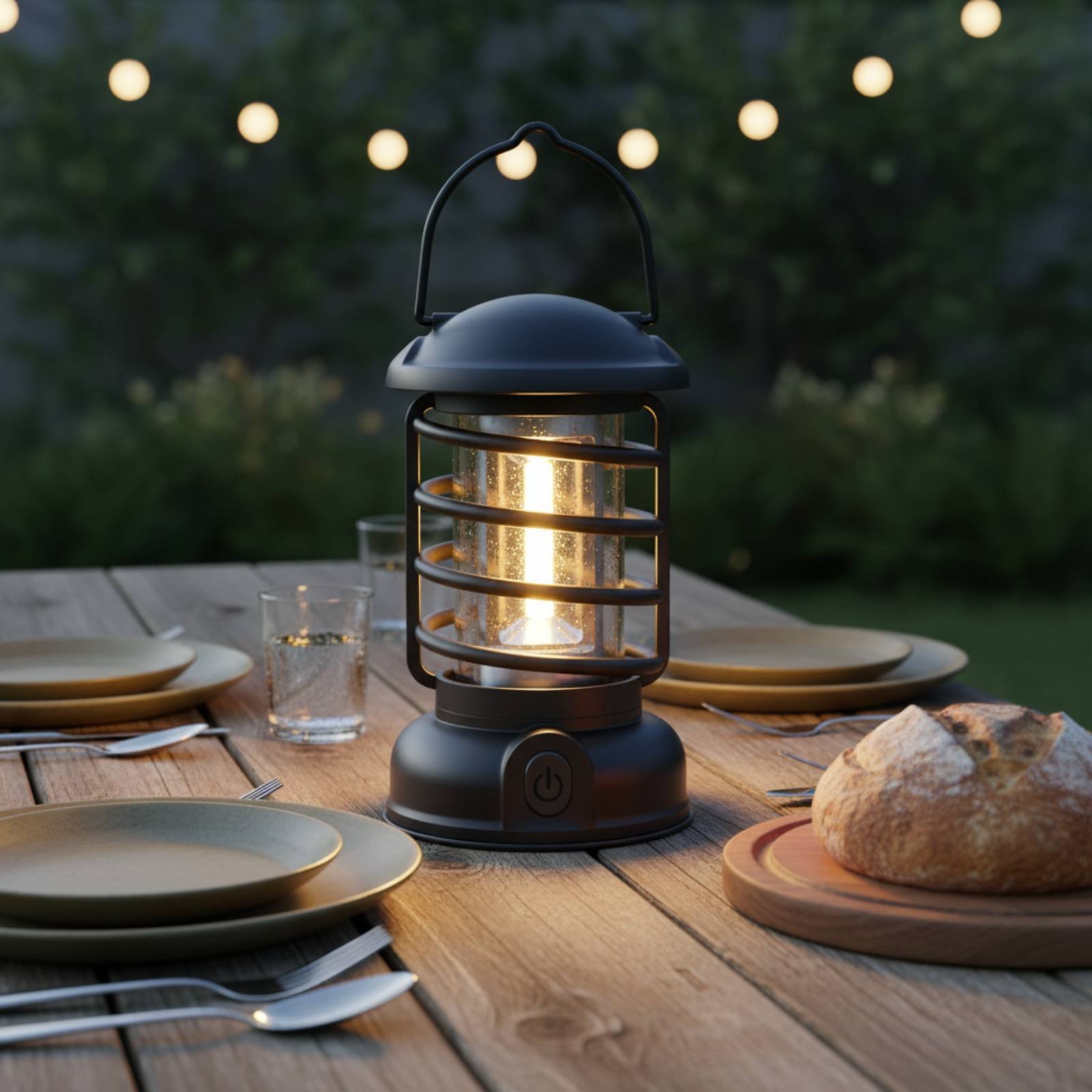 โคมไฟตั้งแคมป์สไตล์เรโทร แหล่ง - Outdoor Lighting Lanterns บทวิจารณ์และราคา