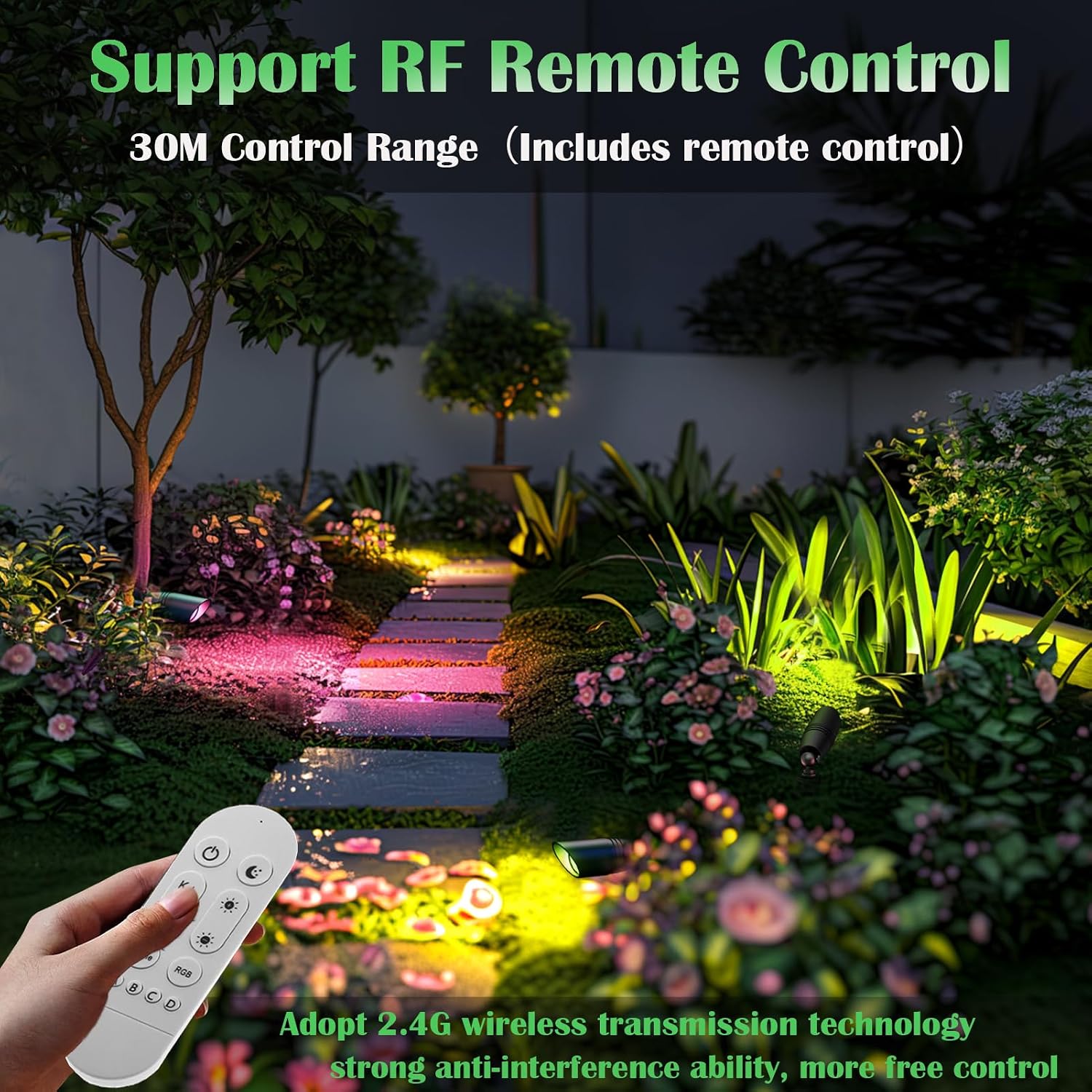 ชุดไฟส่องสว่างภูมิทัศน์แรงดันต - Outdoor Lighting Kits Low Voltage บทวิจารณ์และราคา