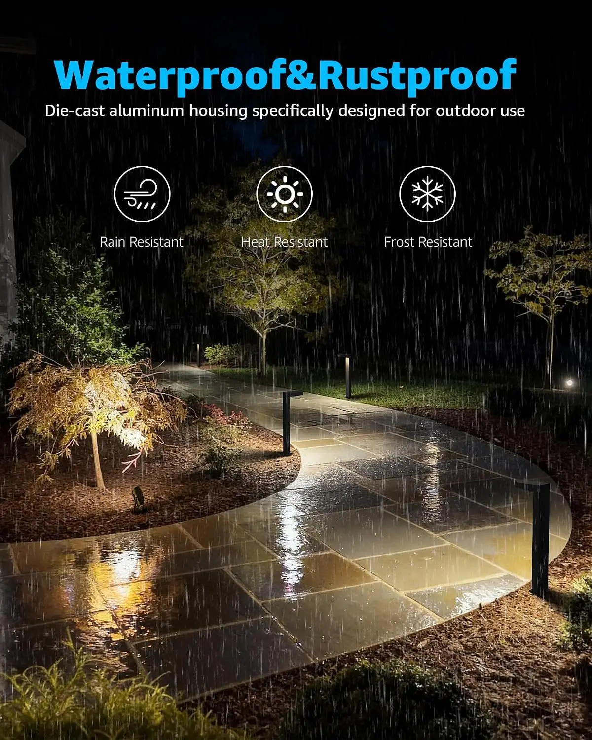 ชุดไฟส่องสว่างภูมิทัศน์แรงดันต - Outdoor Lighting Kits Low Voltage บทวิจารณ์และราคา