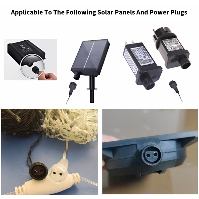 ขั้วต่อ LED แบบ 2 พิน สำหรับใช - Outdoor Lighting Wire Connectors บทวิจารณ์และราคา