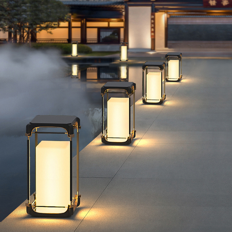 โคมไฟตั้งพื้นแบบมีแสงสว่าง โคม - Outdoor Lighting Art บทวิจารณ์และราคา