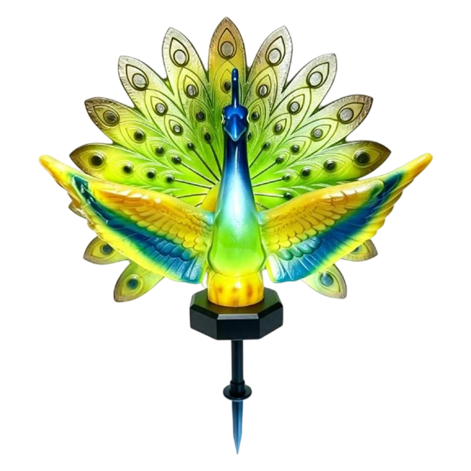 ประติมากรรมรูปนกยูงพลังงานแสงอ - Outdoor Lighting Art บทวิจารณ์และราคา