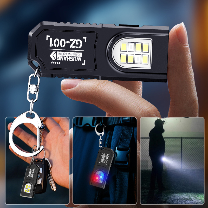 ไฟฉายพกพาแบบพวงกุญแจ LED COB ช - Outdoor Lighting Lanterns บทวิจารณ์และราคา
