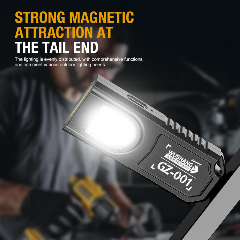 ไฟฉายพกพาแบบพวงกุญแจ LED COB ช - Outdoor Lighting Lanterns บทวิจารณ์และราคา