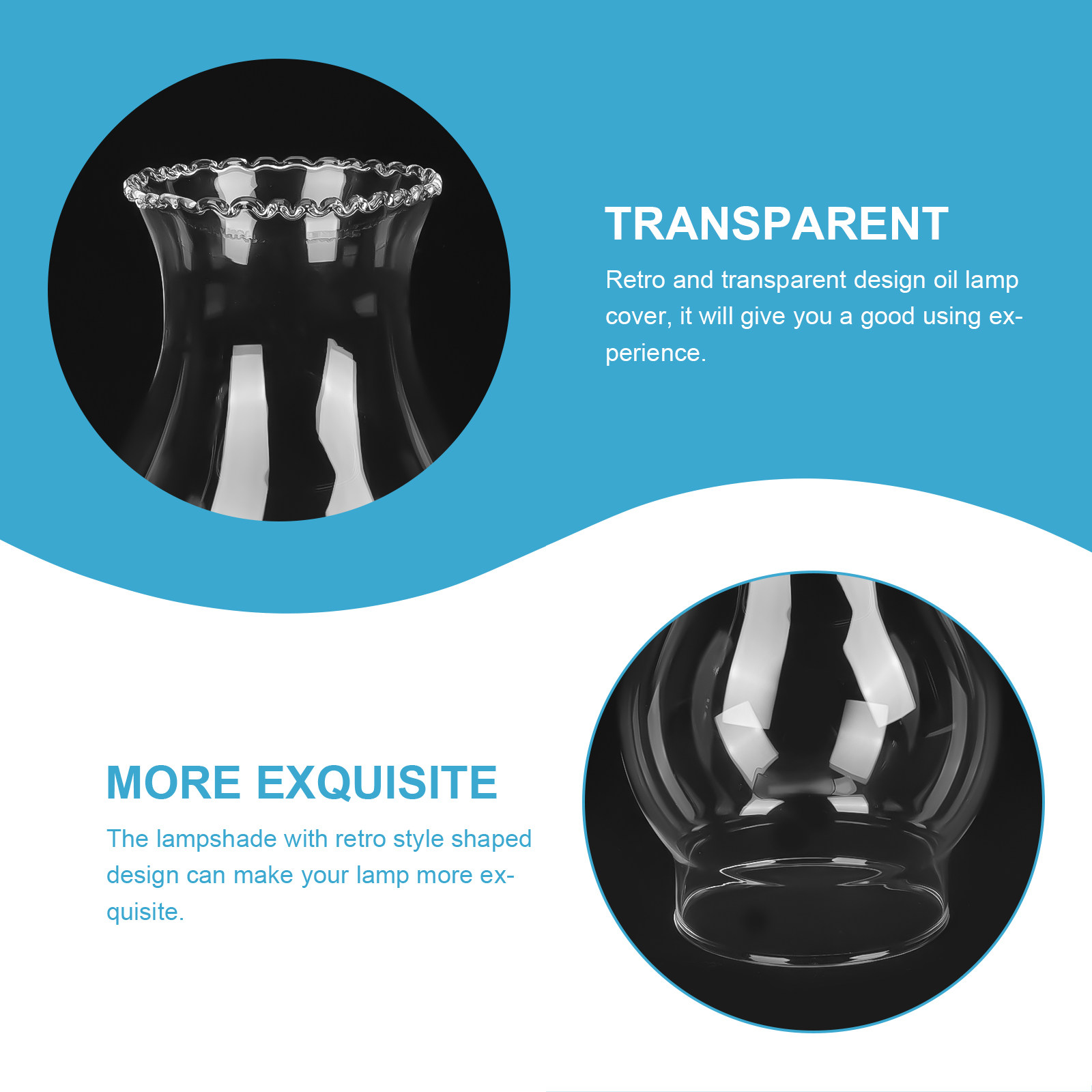 ฝาครอบโคมไฟแก้วสไตล์เรโทร ติดต - Outdoor Lighting Glass Replacement บทวิจารณ์และราคา