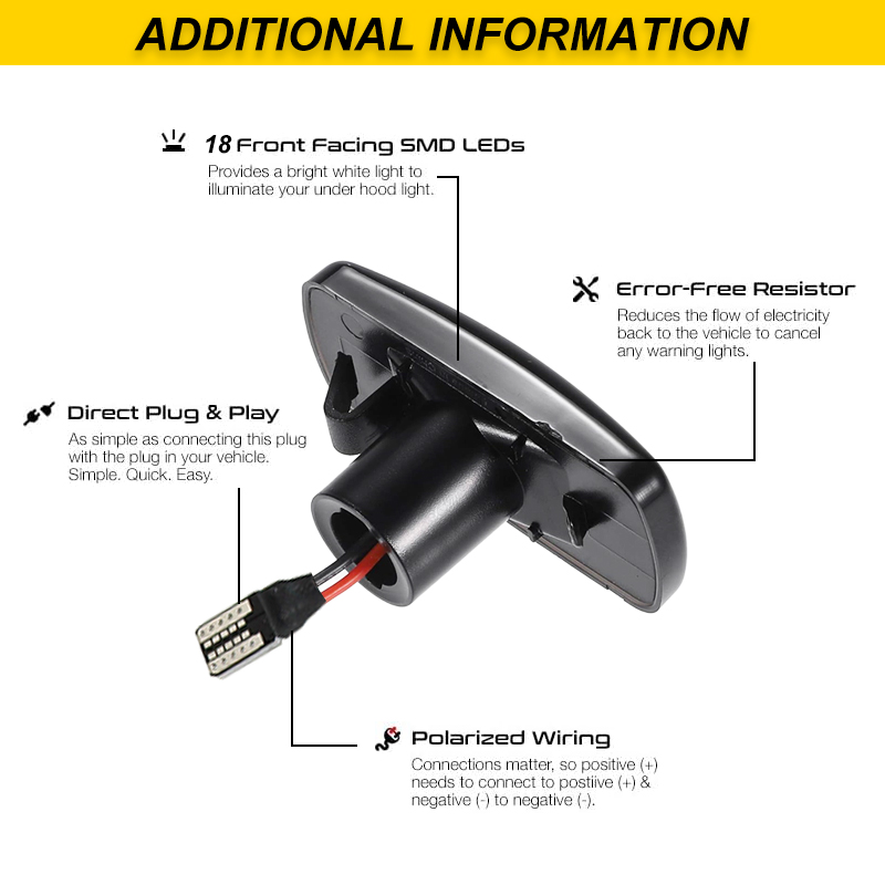 2xDynamic LED Side Marker ไฟเล - Outdoor Lighting Yellow บทวิจารณ์และราคา