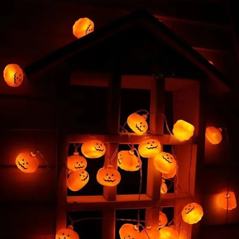 ไฟประดับฮาโลวีนรูปฟักทอง 20LED - Outdoor Lighting Lanterns บทวิจารณ์และราคา