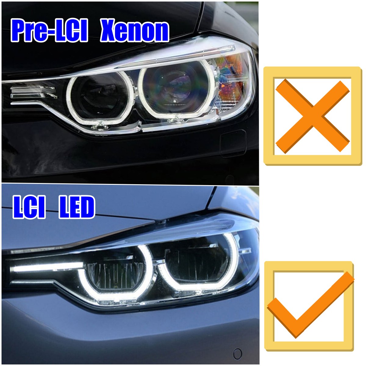 แผงไฟ LED CSL Angel Eyes DRL ส - Outdoor Lighting Yellow บทวิจารณ์และราคา
