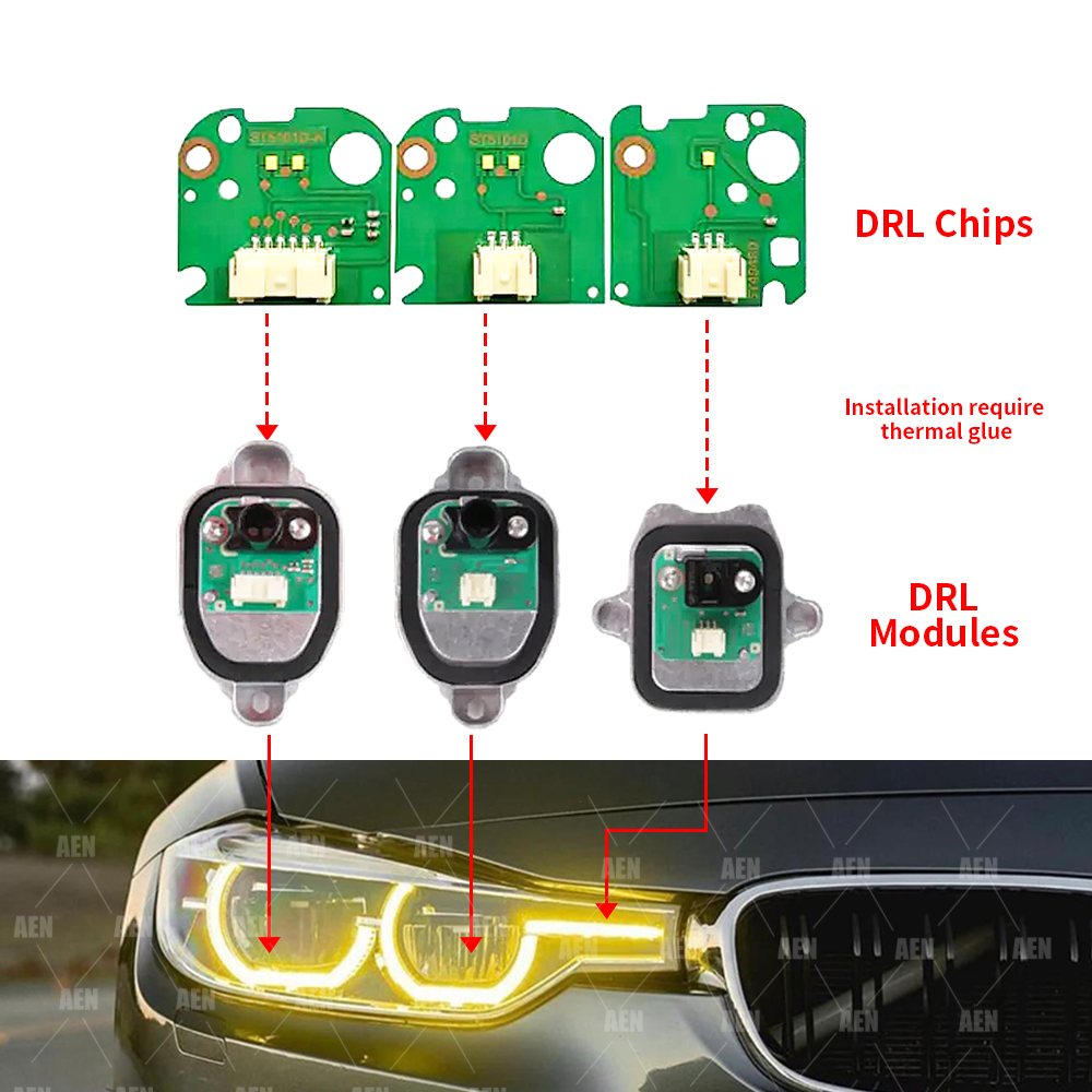 แผงไฟ LED CSL Angel Eyes DRL ส - Outdoor Lighting Yellow บทวิจารณ์และราคา