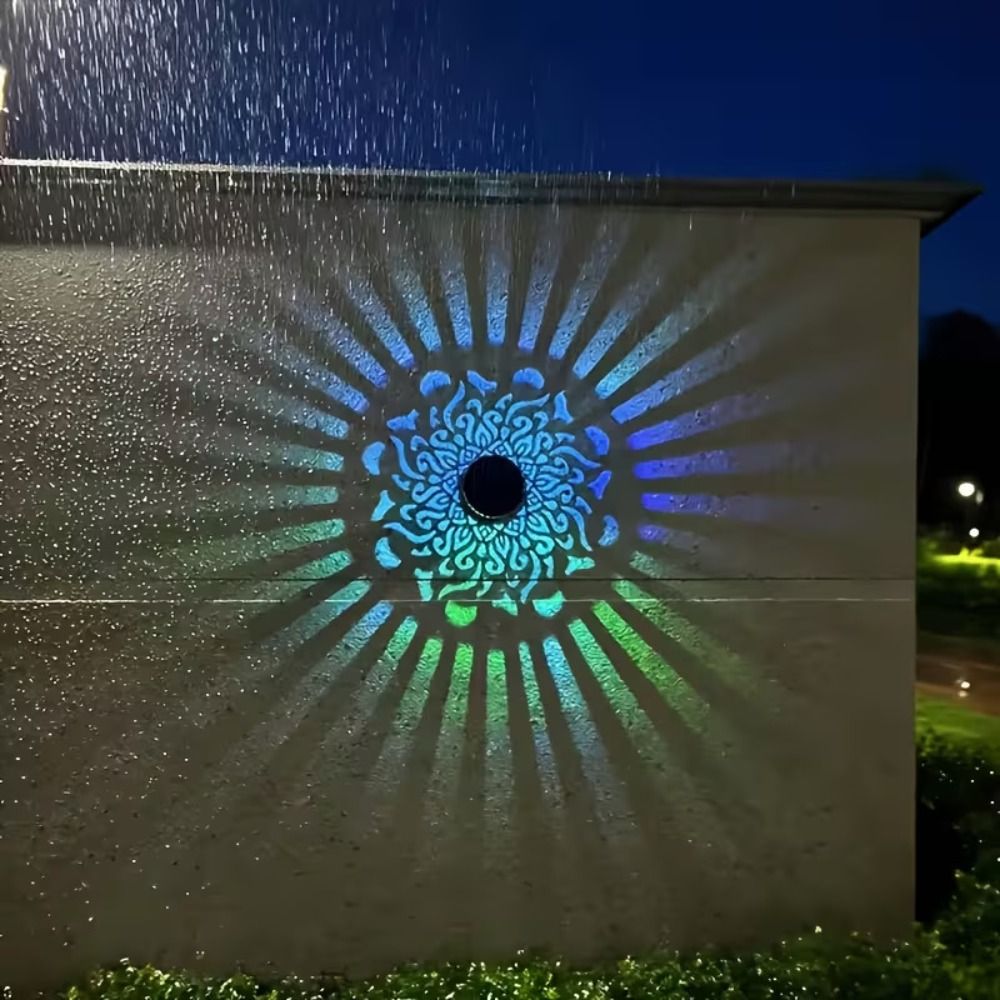 โคมไฟติดผนังลายดอกทานตะวัน LED - Solar Wall Sconce บทวิจารณ์และราคา