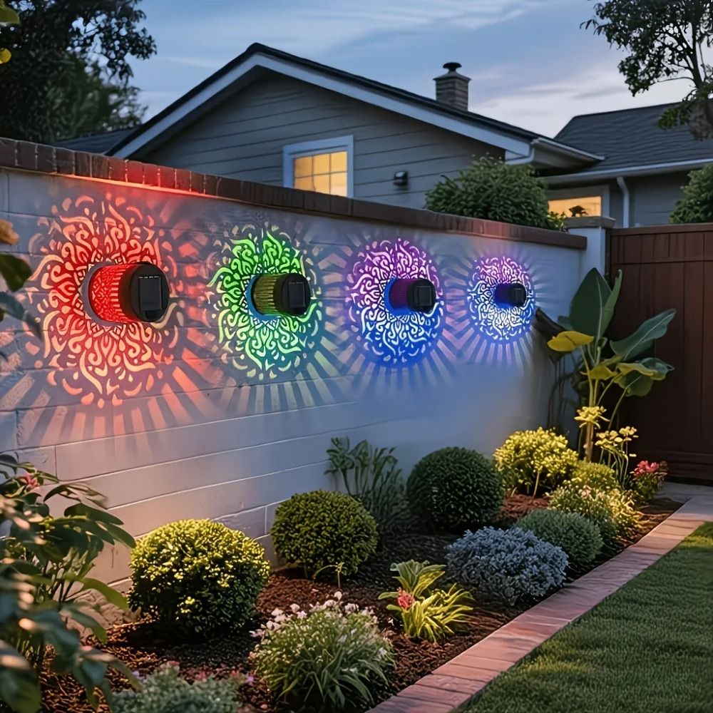 โคมไฟติดผนังลายดอกทานตะวัน LED - Solar Wall Sconce บทวิจารณ์และราคา