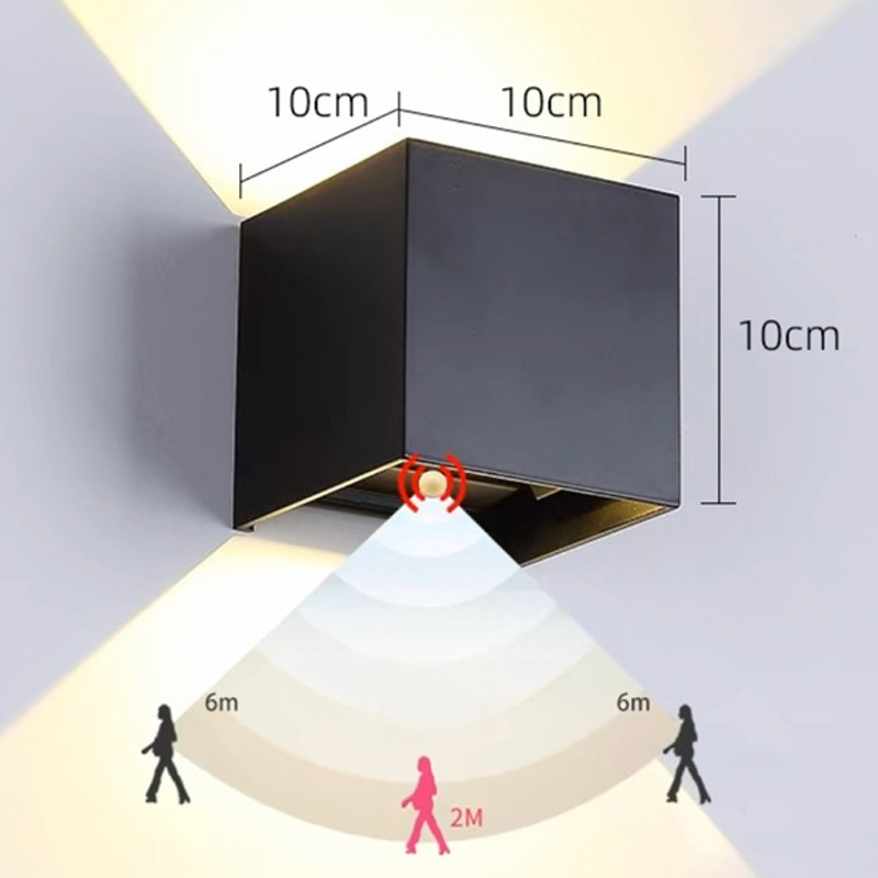 โคมไฟติดผนัง LED 4/6/8/10W โคม - Outdoor Lighting Glass Replacement บทวิจารณ์และราคา